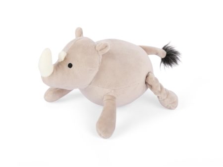 Big Five of Africa, Squeaky Plush Dog Toy, Rina the Rhino Discount