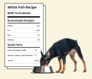 Steve s Real Food Freeze-Dried Raw Dog Food, White Fish Recipe For Sale